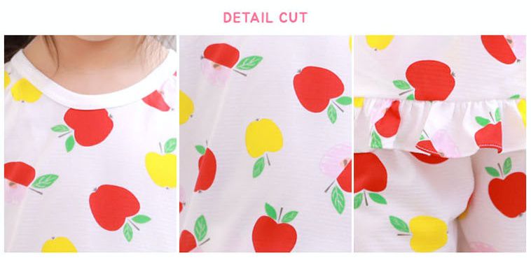 韓國 Ppippilong - 速乾透氣cool套裝-甜蜜蘋果