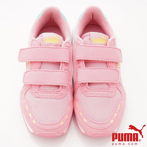 PUMA - PUMA童鞋-雙絆帶流線款(中小童段)-粉