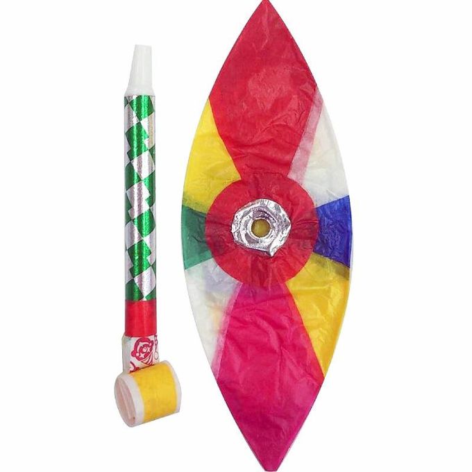 akachan honpo - 紙氣球+吹龍口哨