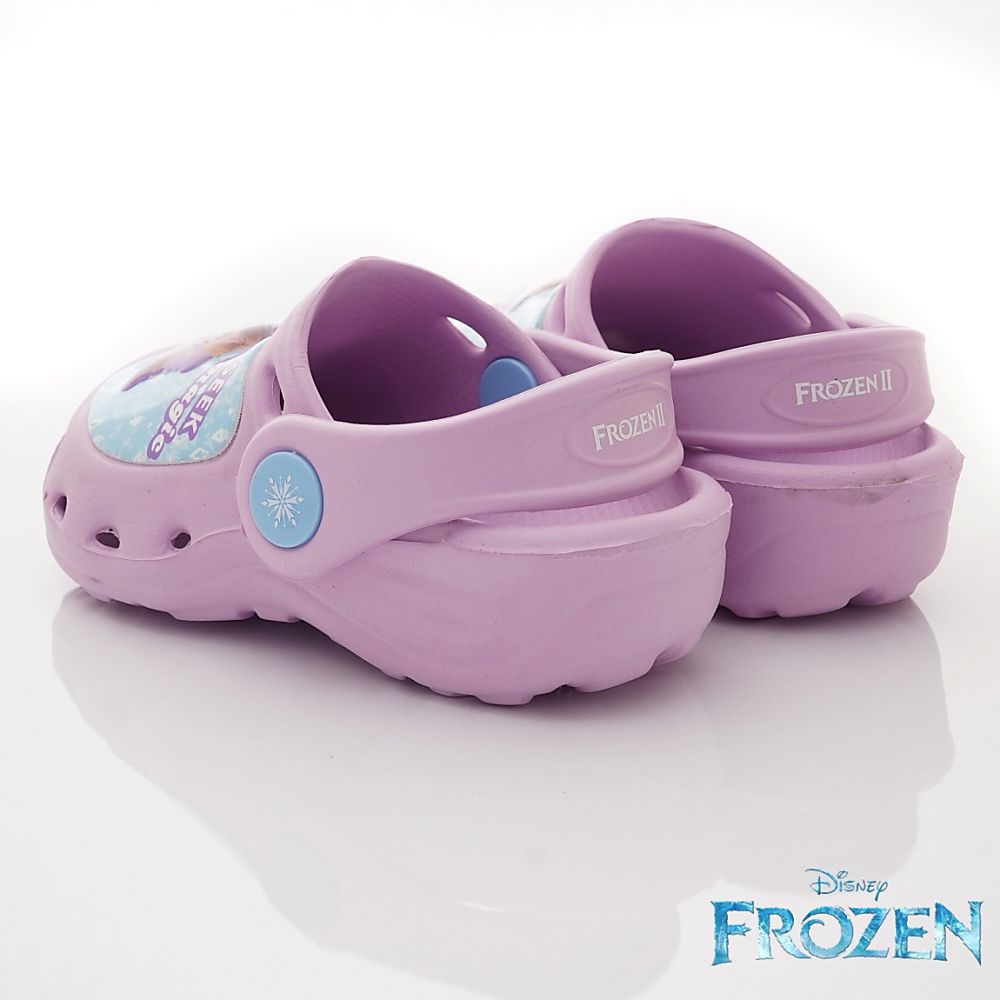 台灣製冰雪奇緣電燈園丁鞋(中小童段)-涼拖鞋-藍紫