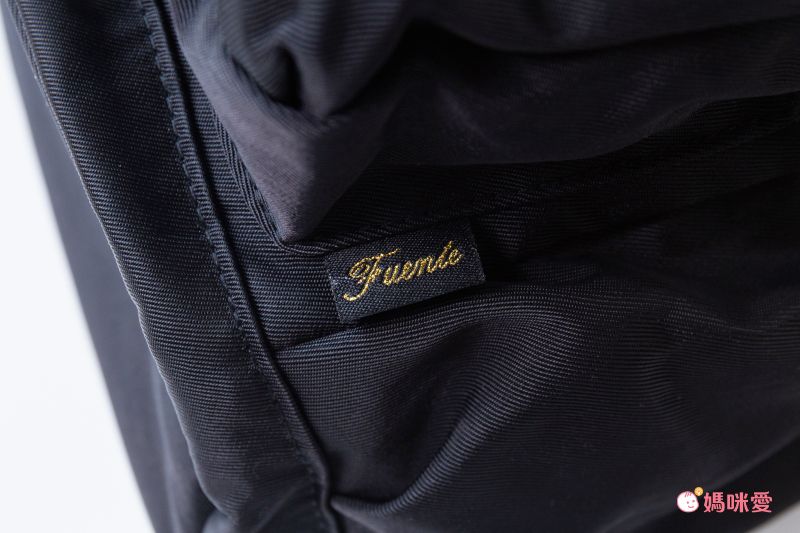 日本 Fuente - [超輕量] 簡約蝴蝶結機能收納後背包-迷霧藍 (26x41x14cm)