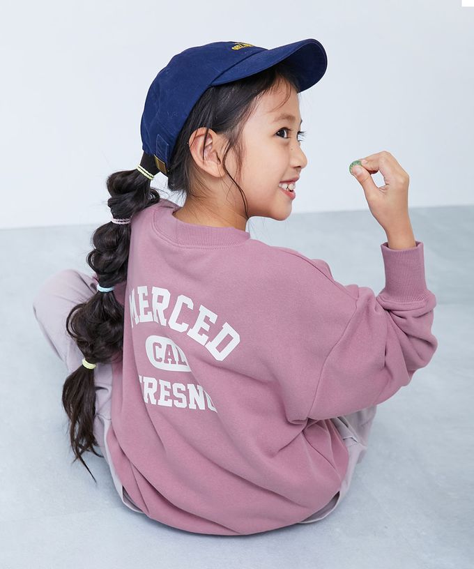 日本 devirock - 熱銷定番 印花縮口長袖上衣-National Park-燕麥