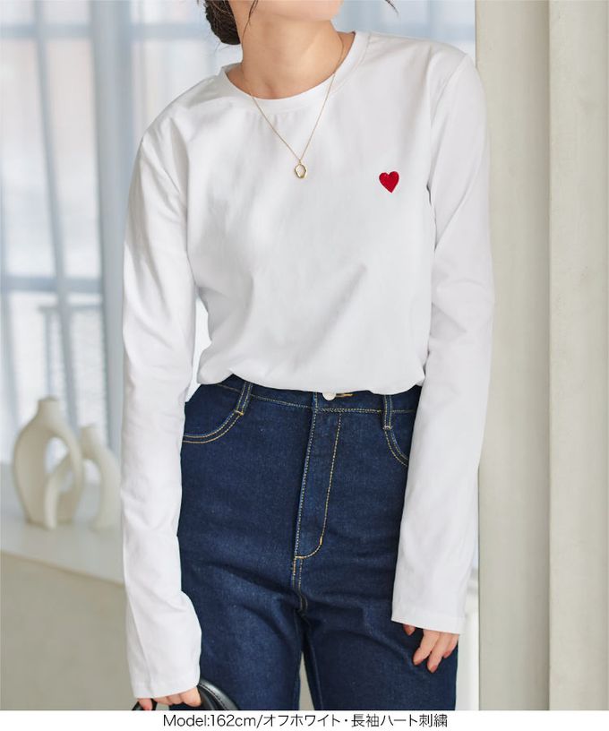 日本 Kobe Lettuce - 小奢華點綴長袖上衣-珍珠項鍊-黑