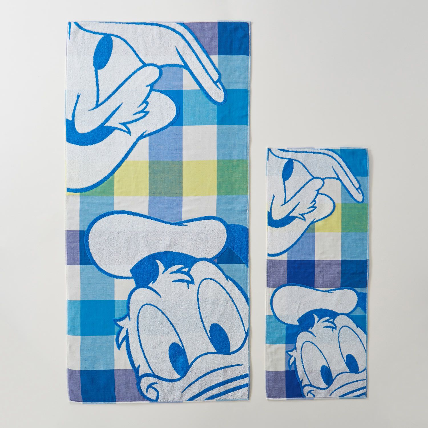 日本千趣會 - 迪士尼 抗菌加工防臭長毛巾-唐老鴨 (34x80cm)