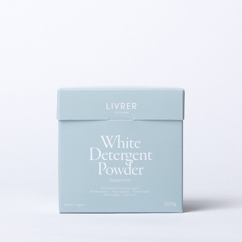 日本 LIVRER 麗芙 - 淨白專用洗衣粉-500g