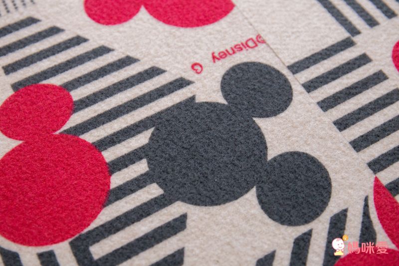 日本千趣會 - 迪士尼 日本製室內輕薄地毯(可機洗)-愛麗絲 (30x30cm)-各色2枚(共6枚)