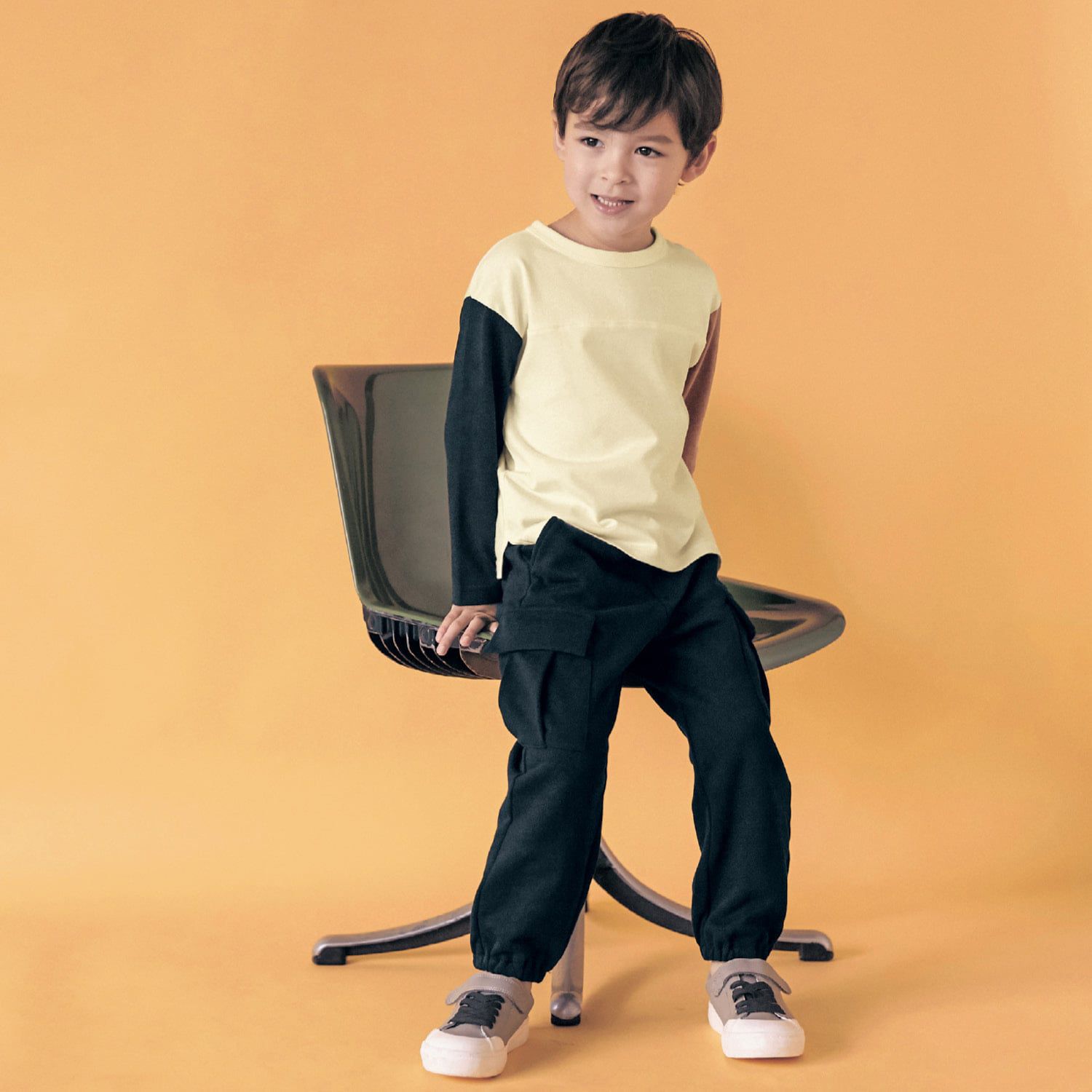 日本千趣會 - 美式街頭工裝風休閒長褲-軍綠