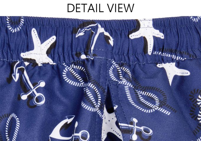 德國Playshoes - 抗UV防曬速乾男童海灘褲-航海