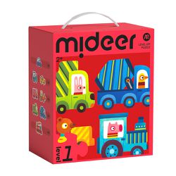 MiDeer - 進階式拼圖-汽車大隊(LEVEL1)