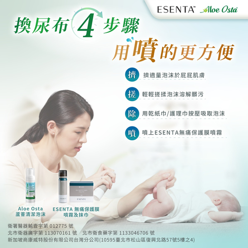 【肌膚照顧組】康威無痛保護膜1瓶+康威蘆薈清潔泡沫1瓶