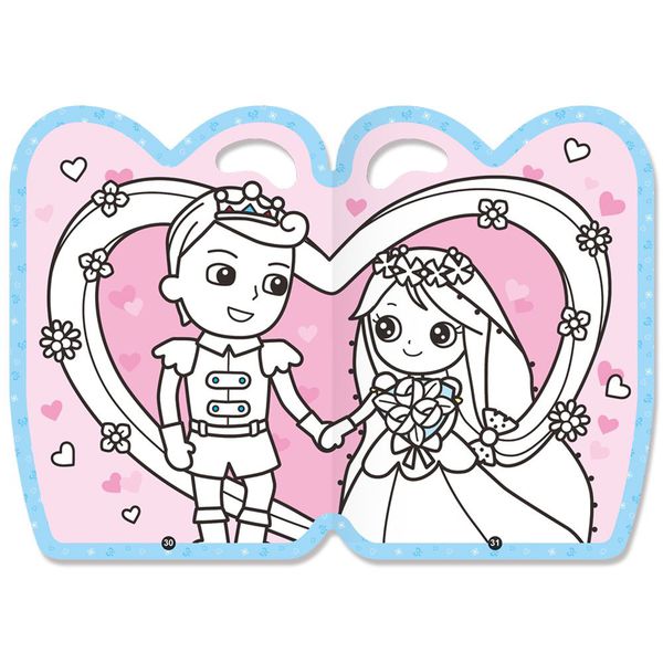 世一文化 - 長髮公主手提著色本