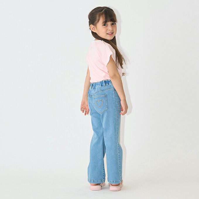 日本 Lycee mine - 柔軟緞帶領刺繡短袖上衣-灰黑