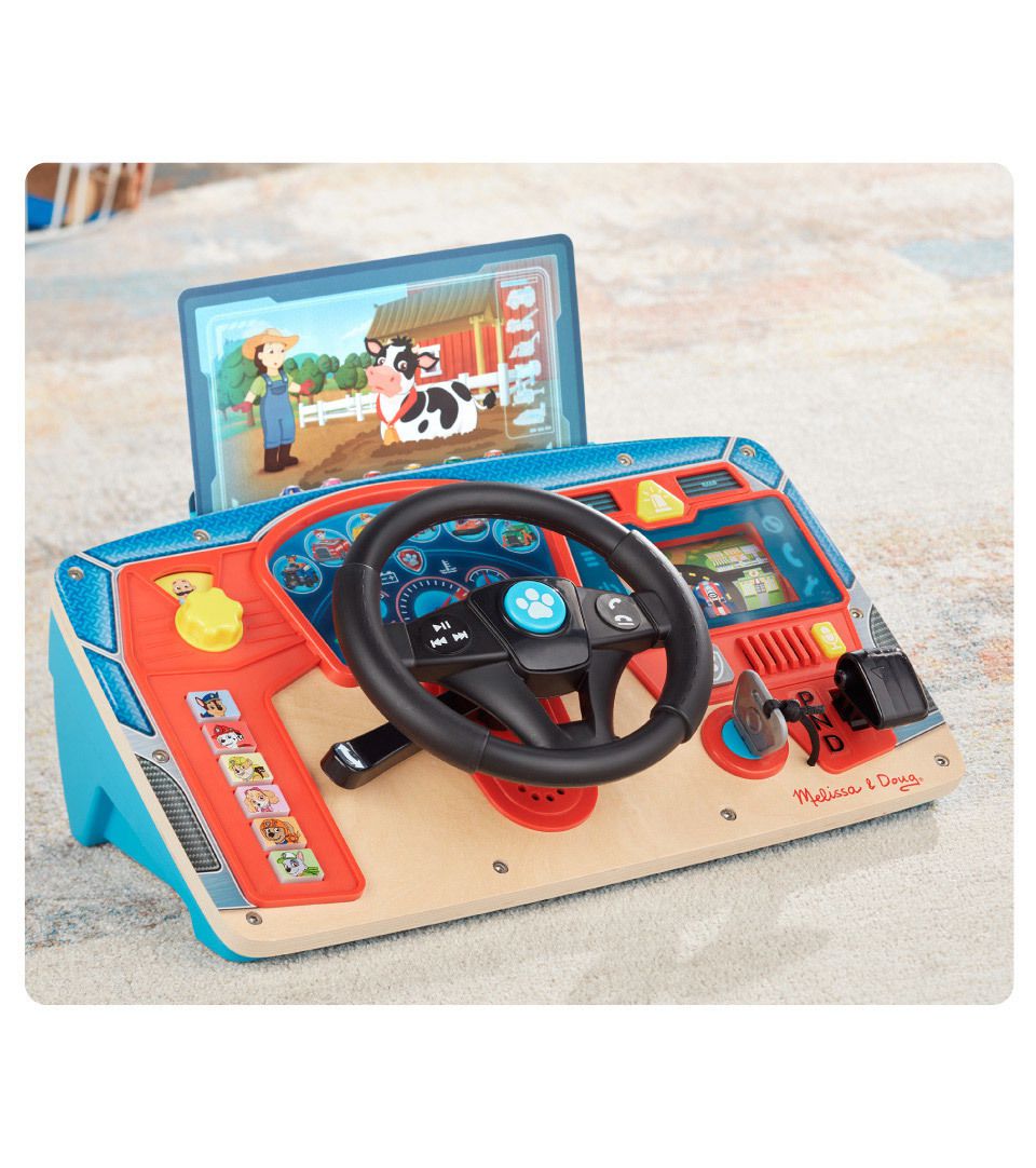 美國瑪莉莎 Melissa & Doug - 汪汪隊救援任務-方向盤遊戲組, PAW Patrol 官方授權