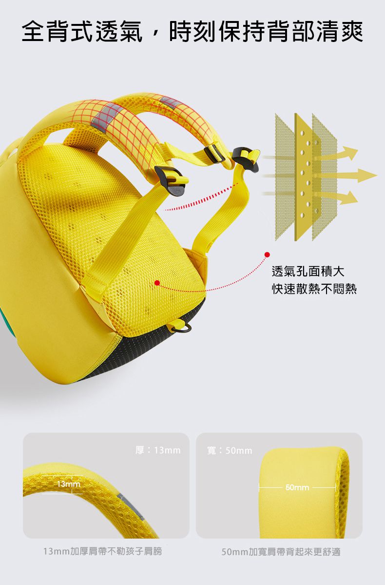 kocotree - 立體造型背包_小碼(附零錢包+走失繩)-藍色鯊魚