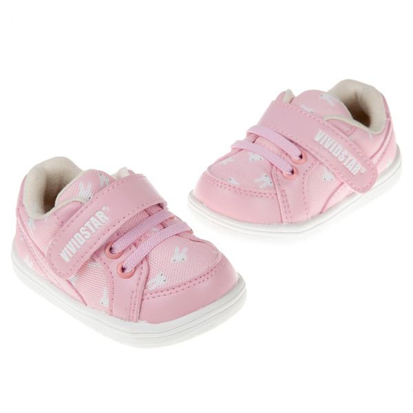 BABYVIEW - BABYVIEW小兔出沒中粉色機能寶寶學步鞋