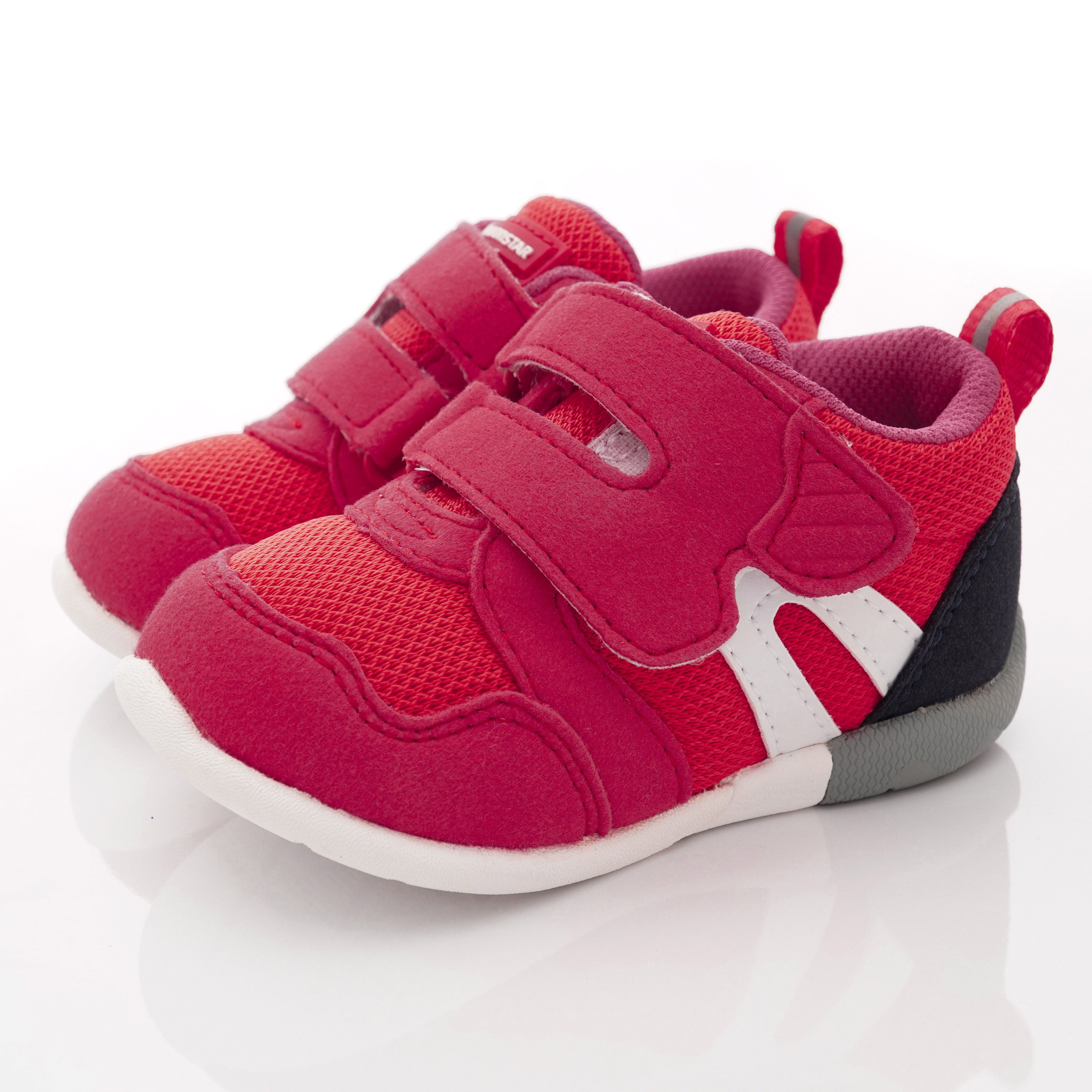 Moonstar日本月星 - 機能童鞋-HI系列3E學步鞋(寶寶段)-紅