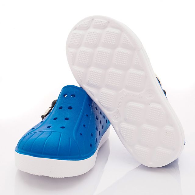 迪士尼 - 卡通童鞋-米奇洞洞輕便鞋(中小童段)-藍