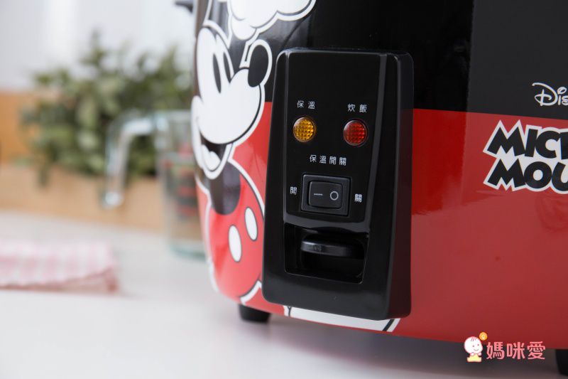 迪士尼 - 米奇系列304不鏽鋼11人份電鍋-經典紅
