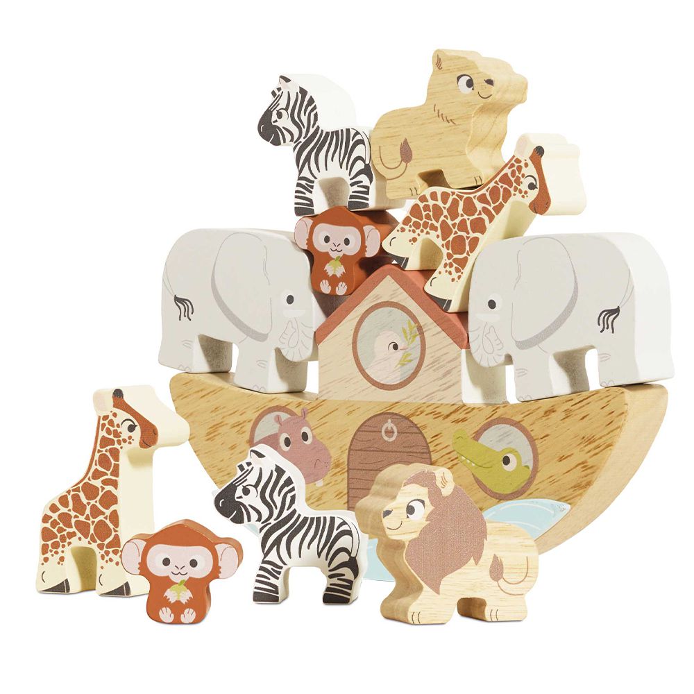 【啟蒙玩具】諾亞方舟動物平衡啟蒙玩具