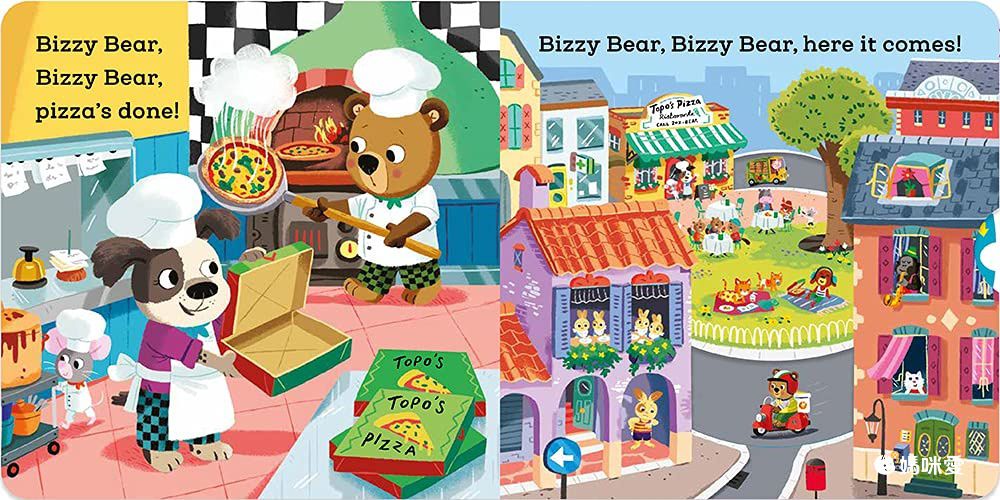 單本最低價！美國版 Bizzy Bear 翻翻書 ★ 國外媽媽人手一本