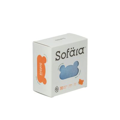 舒芙氧Sofära - 迷你幼(小臉版)3D空氣口罩-海灣藍款-1-3歲適用 (9.5X13cm)-30入/盒