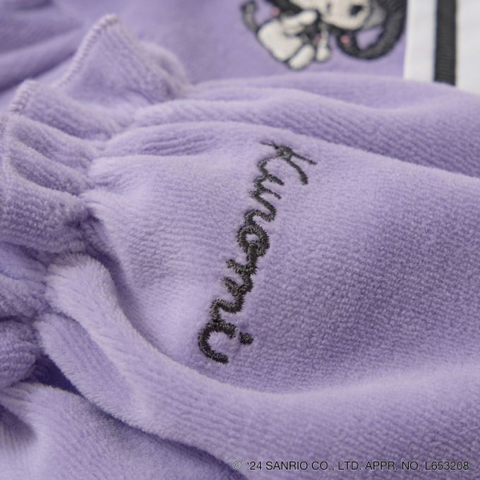 日本 Lycee mine - 聯名款 造型領奢華絨面長袖洋裝-酷洛米-黑