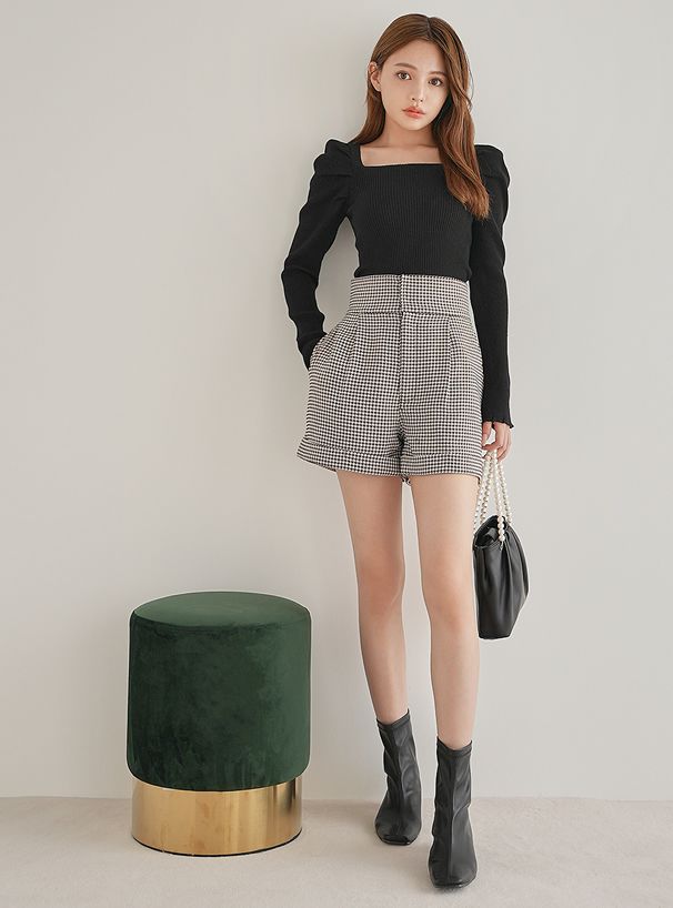 日本 GRL - 珍珠提把抓皺手提包/側背包-米