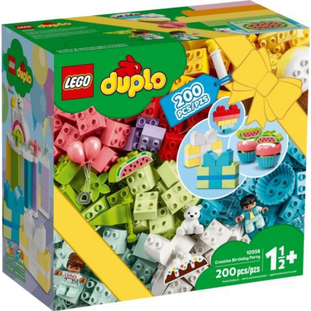 樂高 LEGO - 樂高積木 LEGO《 LT10958 》Duplo 得寶系列 - 創意生日派對-200pcs