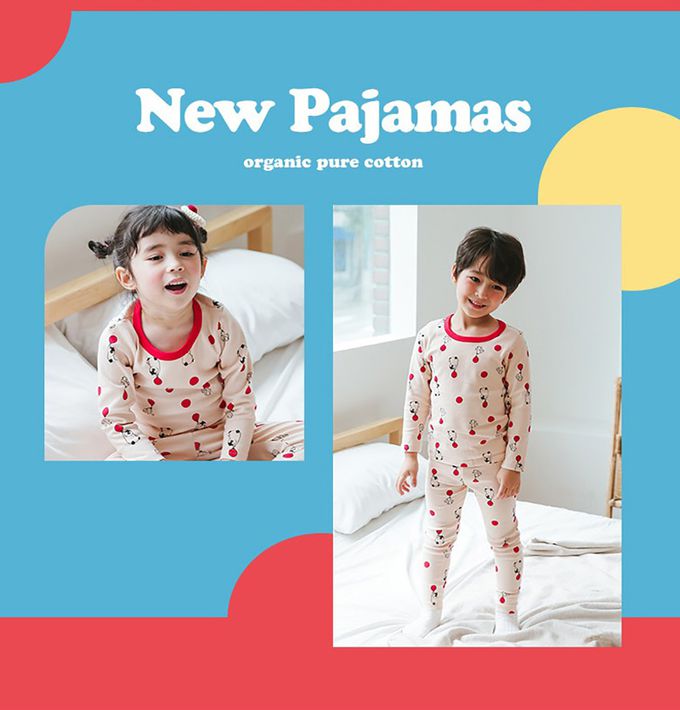 正韓 Puco - 超優質嬰幼兒/兒童長袖100% 有機純棉家居服/睡衣-企鵝寶貝