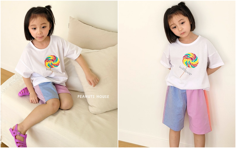 韓國 Peanuts House - 棒棒糖T-白