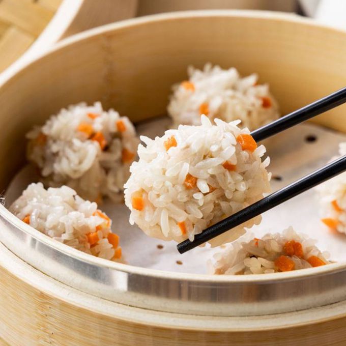 胡同 - 【胡同裏的心港點】冷凍 糯米鮮蝦珍珠丸-(12入/包)