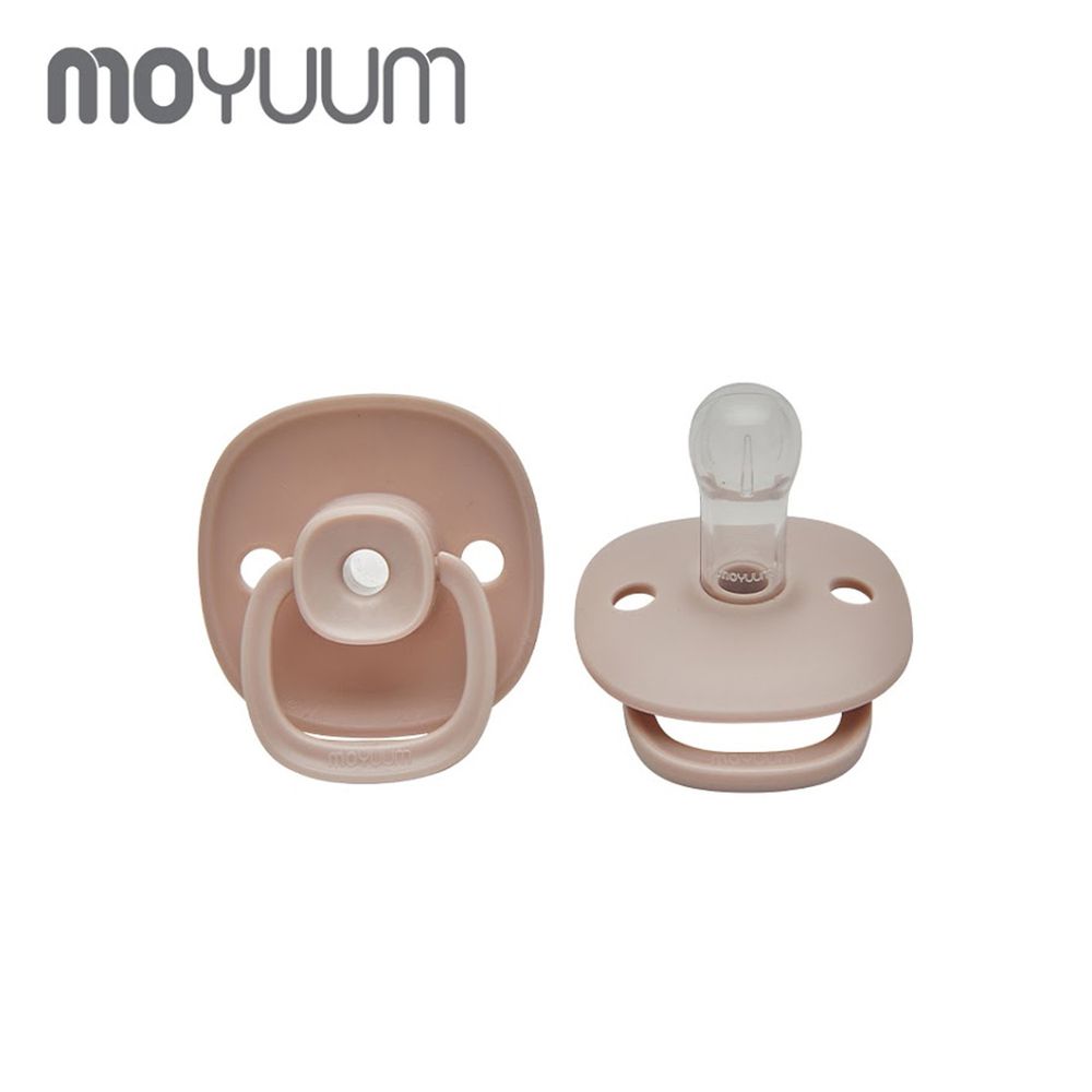 韓國 Moyuum - 母乳實感辛奇奶嘴-6M+-粉色