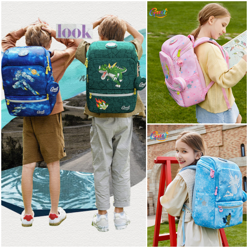 挪威Gmtkids - 抗菌護脊書包-超級暴龍 (22L)