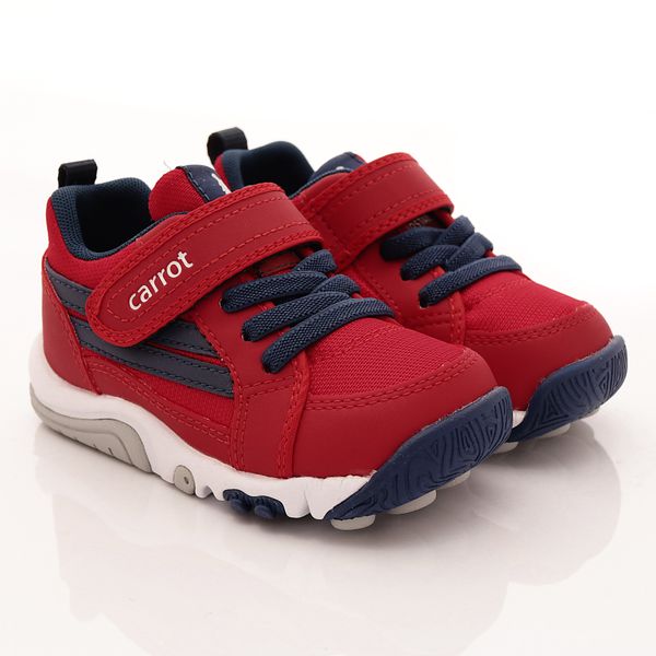 Moonstar日本月星 - Carrot機能童鞋-動物大底款(中小童段)-紅