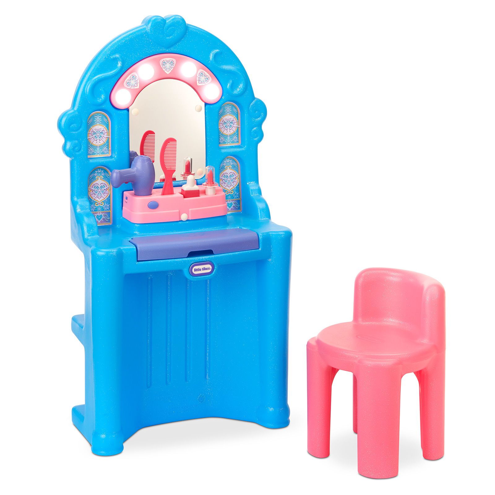 美國 Little Tikes - 冰雪公主化妝台