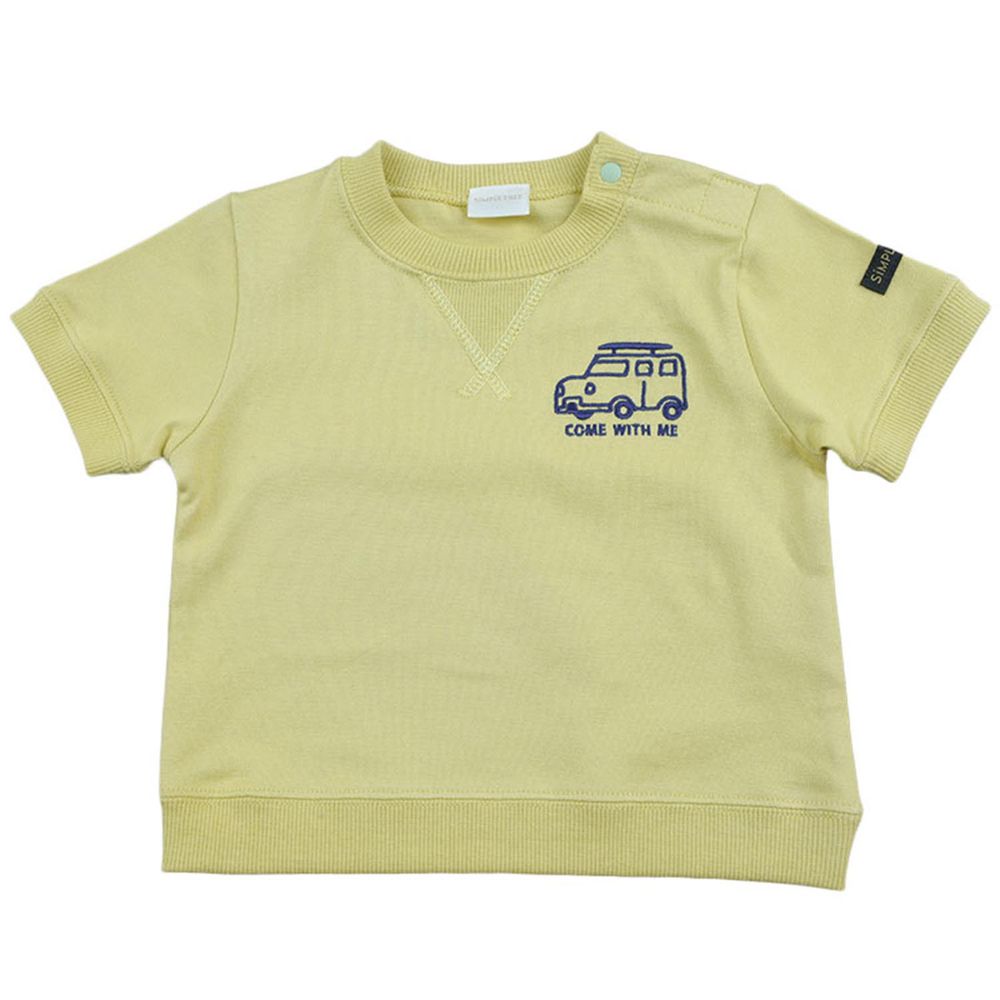 akachan honpo - 短袖T恤-黃色