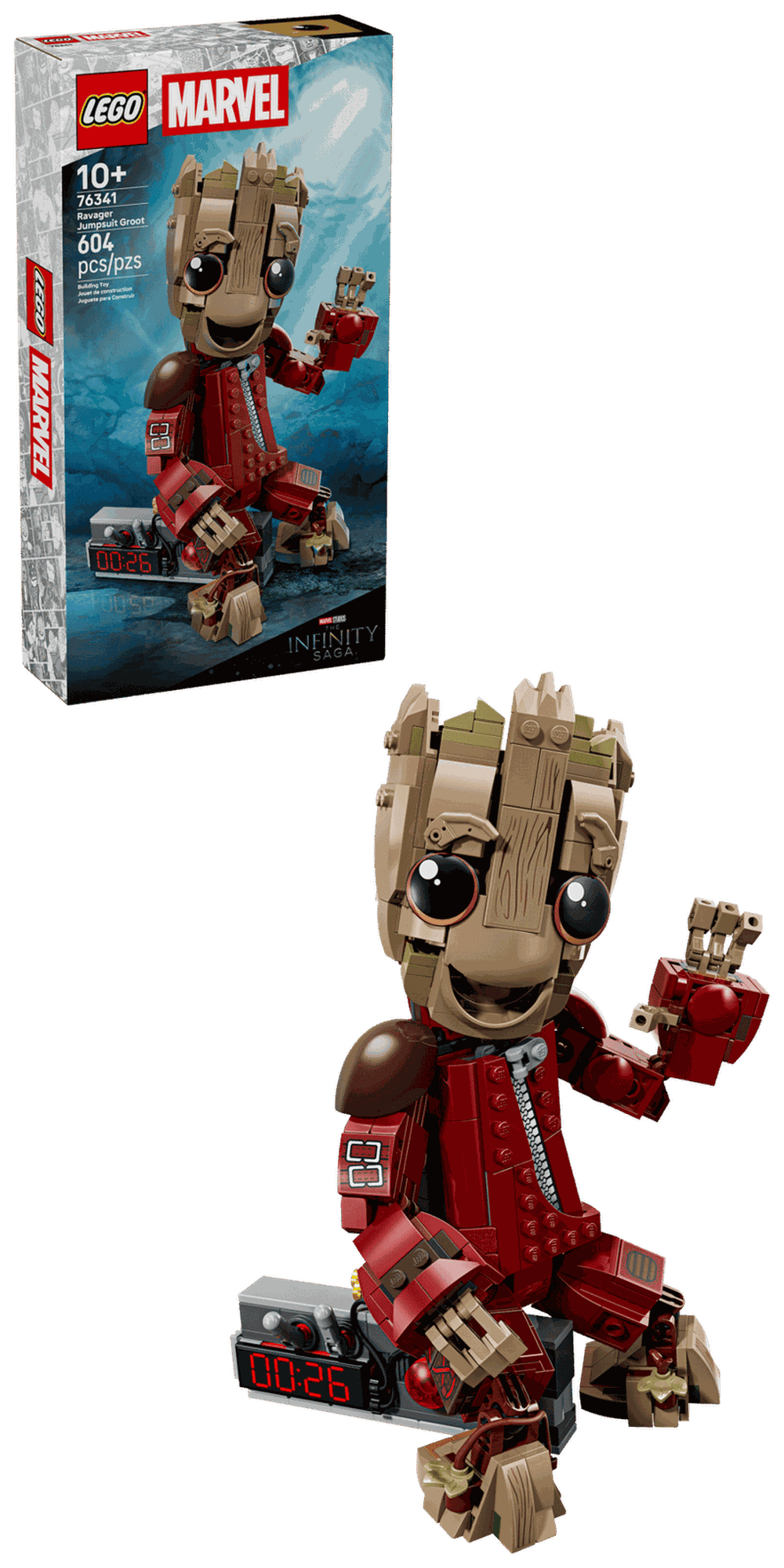 LEGO 76341 破壞者連身褲版格魯特 Ravager Jumpsuit Groot