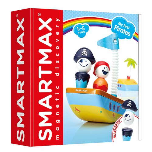 比利時 SMART GAMES - 【SMARTMAX】磁力接接棒—我的海盜冒險