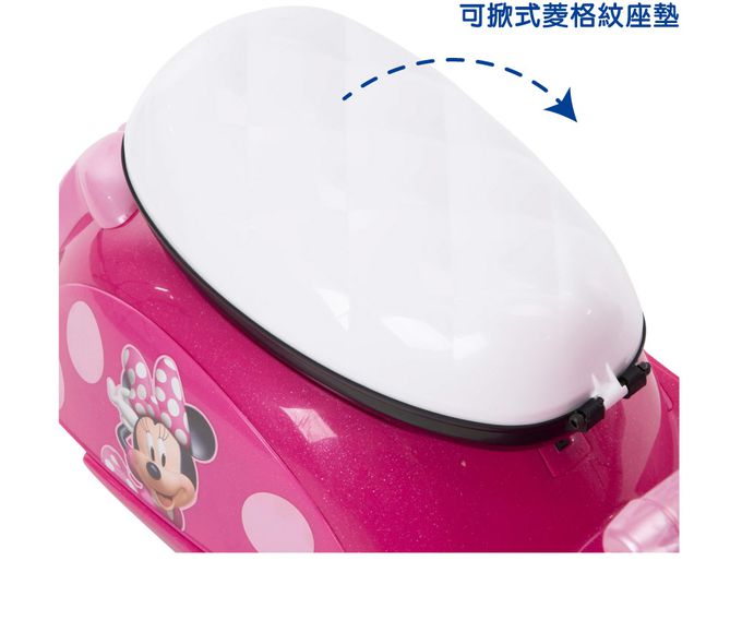 HUFFY - Disney正版授權經典角色組(米妮電動車+米奇3輪滑板車)