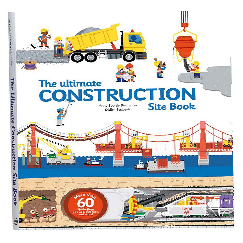 THE ULTIMATE CONSTRUCTION SITE BOOK-精裝