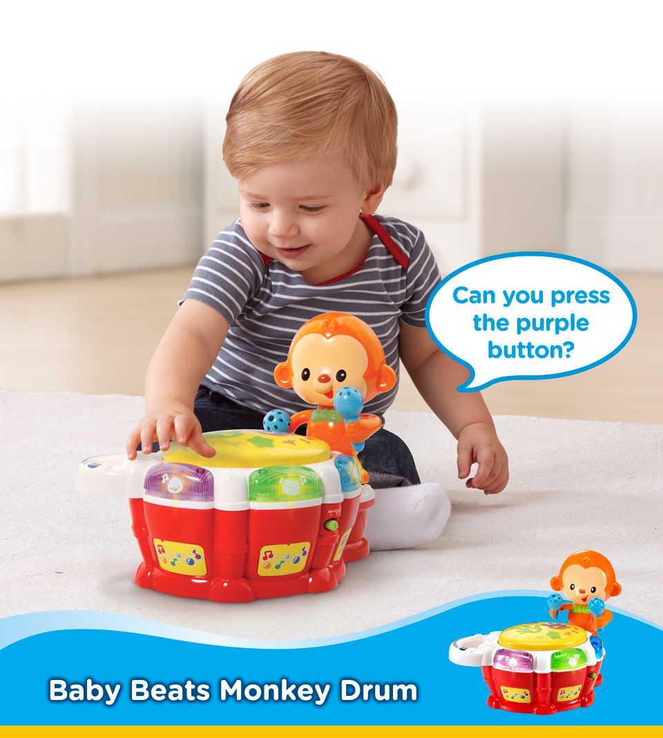 Vtech - 歡樂小猴敲敲鼓