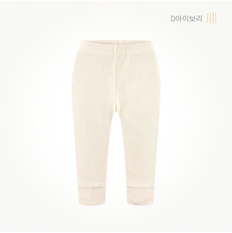 韓國 milk mile - 毛毛熊小不點內搭褲-灰