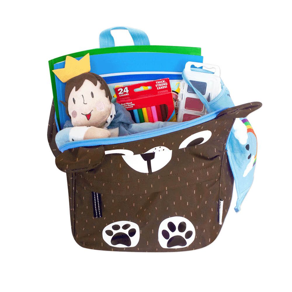 美國 ZOOCCHINI - 防潑水兒童背包/書包-小熊