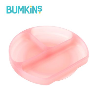 美國 Bumkins - 寶寶矽膠餐盤 果凍系列-果凍粉