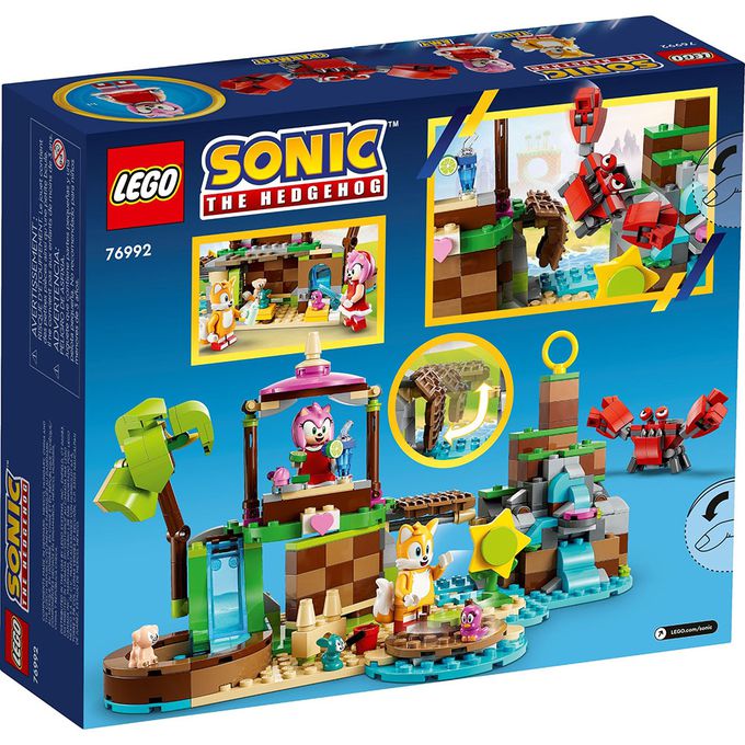 樂高 LEGO - LEGO樂高 LT76992 Sonic 音速小子系列 Amy 的動物救援島嶼