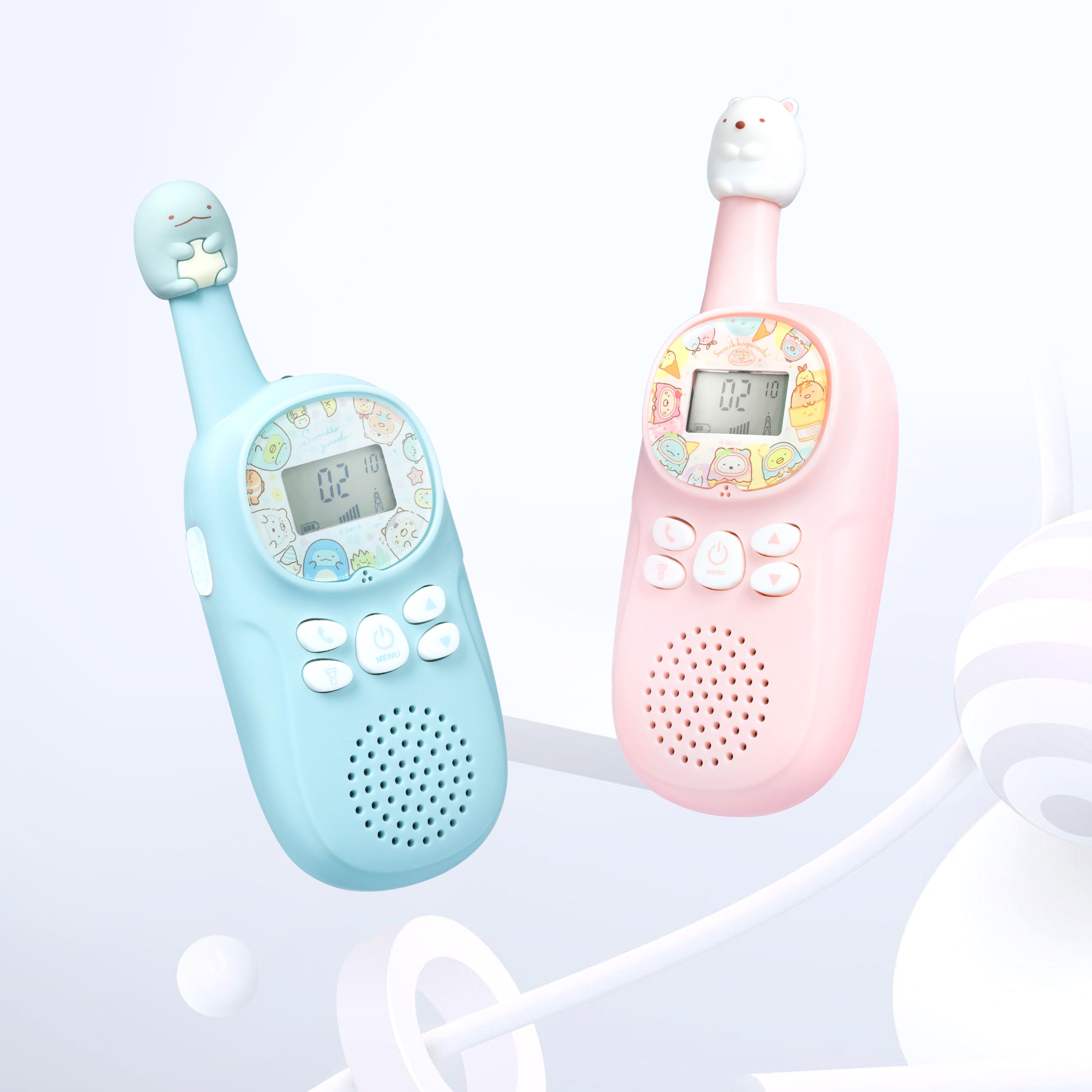 InfoThink - 角落小夥伴 兒童對講機-藍色