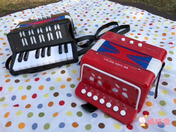 荷蘭 New Classic Toys - 幼兒手風琴玩具-活力紅