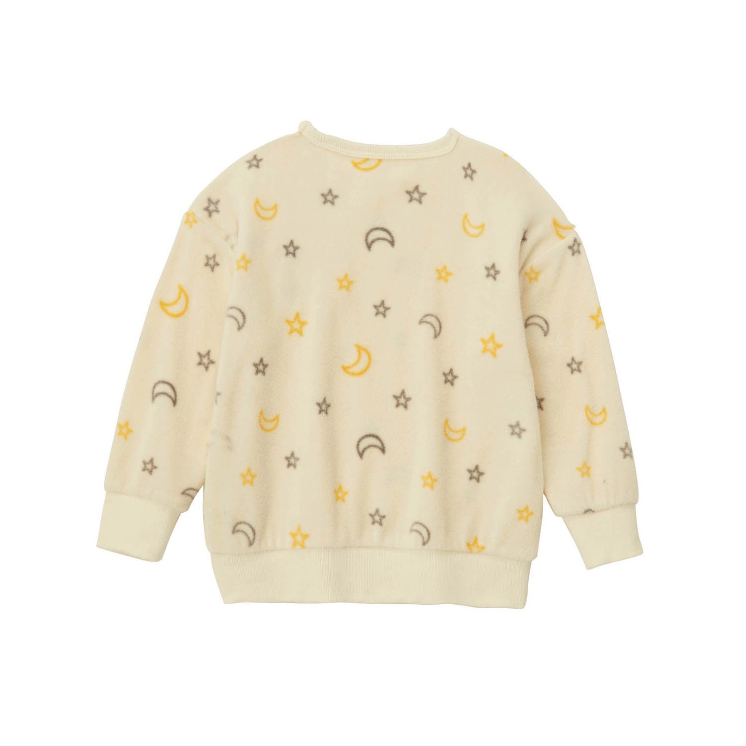 日本千趣會 - (兒童) fleece保暖長袖家居服/睡衣-星月-粉米