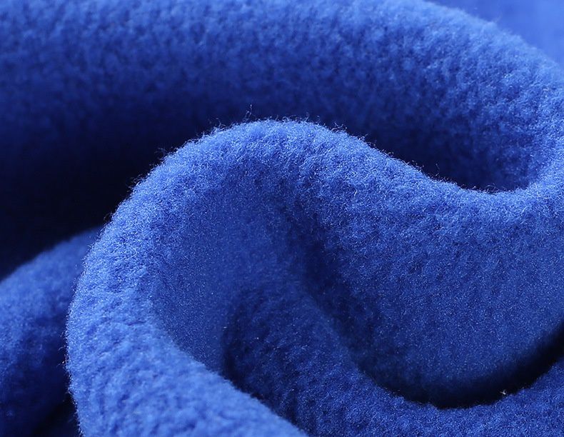 Fleece搖粒絨立領兒童外套-粉+藍