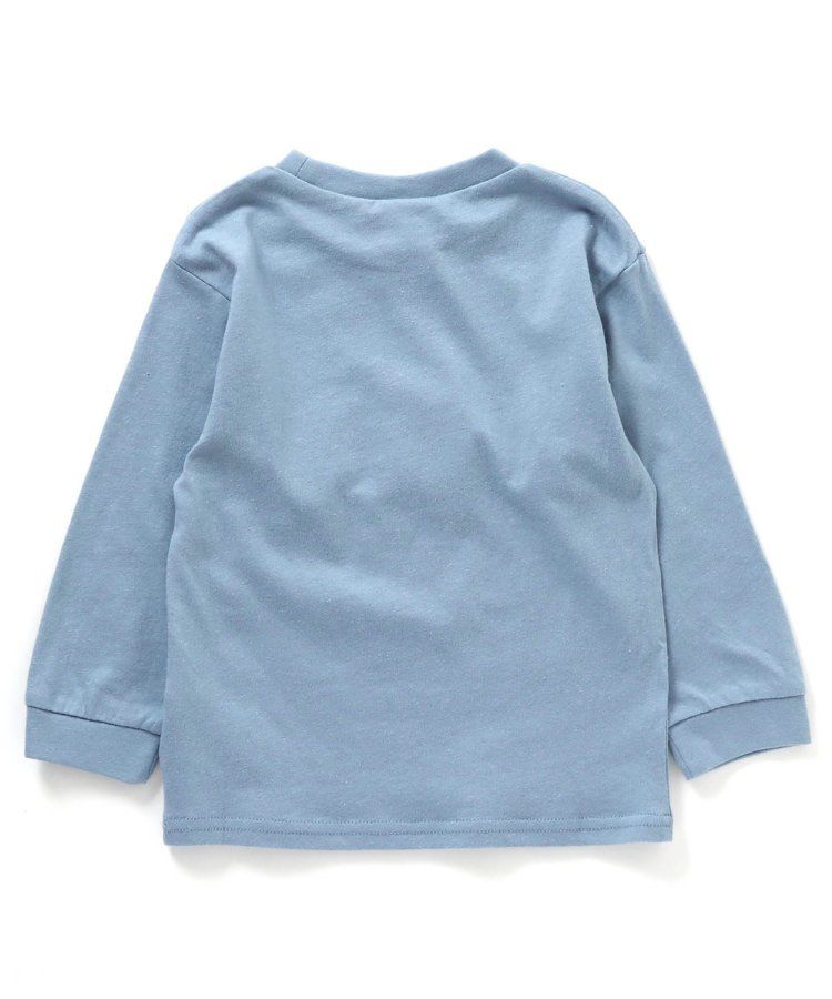 日本 BREEZE - 百搭舒適圓領薄長袖上衣-GO OUT-摩卡